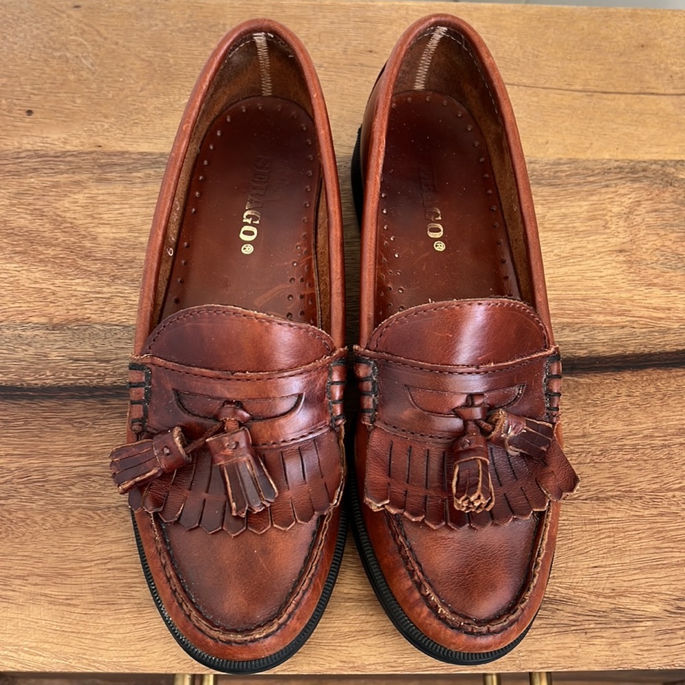 Sebago leather Loafers with tassels